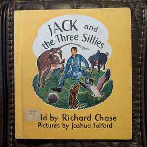 Jack and the Three Sillies Vintage 1950 Book